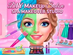 Leikur DIY Makeup Salon Spa Makeover Studio á netinu