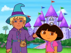 Leikur Dora The explorer Dora's Magic Castle Adventure á netinu