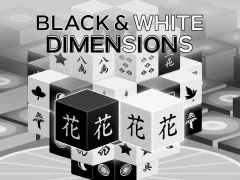Leikur Black and White Dimensions á netinu