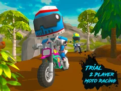 Leikur Trial 2 Player Moto Racing á netinu