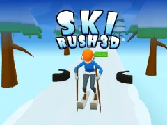 Leikur Ski Rush 3d á netinu
