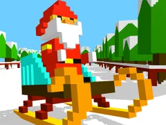 Leikur Sliding Santa Clause á netinu