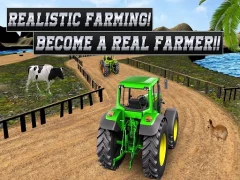 Leikur Real Tractor Farming Simulator : Heavy Duty Tractor á netinu