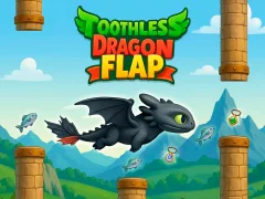 Leikur Toothless Dragon Flap á netinu