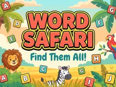 Leikur Word Safari á netinu