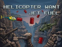 Leikur Helicopter Want Jet Fuel á netinu