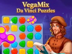 Leikur VegaMix Da Vinci Puzzles á netinu