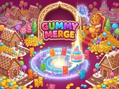 Leikur Gummy Merge á netinu