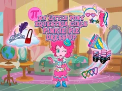 Leikur My little pony Equestria Girls Pinkie Pie Dress Up á netinu