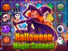 Leikur Halloween Magic Connect á netinu