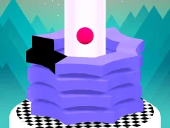 Leikur Stack Ball Fall á netinu