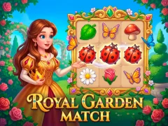 Leikur Royal Garden Match á netinu