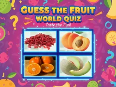 Leikur Guess The Fruit World Quiz á netinu