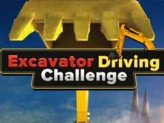 Leikur Excavator Driving Challenge á netinu