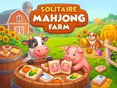 Leikur Solitaire Mahjong Farm á netinu