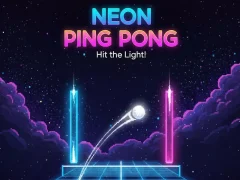 Leikur Neon Ping Pong á netinu