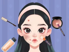 Leikur Skincare ASMR Makeover á netinu