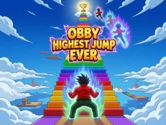Leikur Obby Highest Jump Ever á netinu