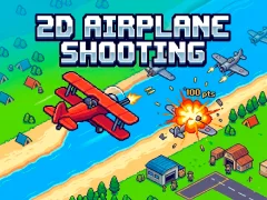 Leikur 2D Airplane Shooting á netinu