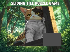 Leikur Sliding Tile Puzzle Game á netinu