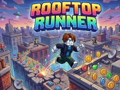 Leikur rooftop runner á netinu