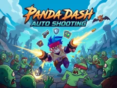 Leikur Panda Dash Auto Shooting á netinu