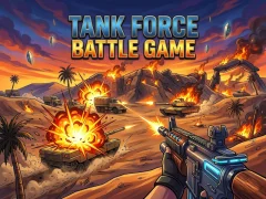 Leikur Tank Force Battle Game á netinu