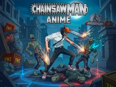 Leikur Chainsaw Man Anime á netinu