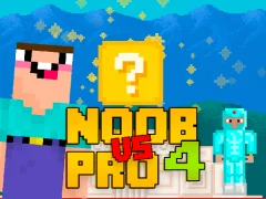 Leikur Noob vs Pro 4 Lucky Block á netinu