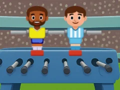 Leikur Kick Pong Table Soccer á netinu