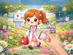 Leikur Springle Puzzle á netinu