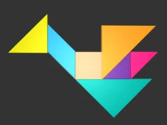 Leikur 3d Tangram á netinu