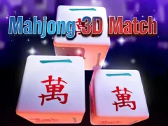 Leikur Mahjong 3D Match á netinu