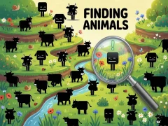 Leikur Finding Animals á netinu