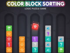 Leikur Color Block Sorting á netinu