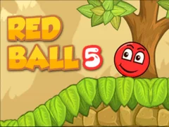 Leikur Red Bounce Ball 5 á netinu