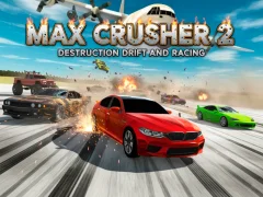 Leikur Max Crusher 2 - Destruction Drift and Racing! á netinu