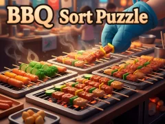 Leikur BBQ Sort Puzzle á netinu