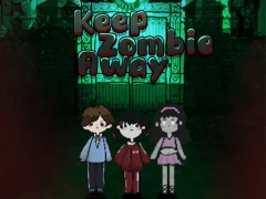 Leikur Keep Zombie Away á netinu