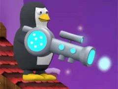 Leikur Penguin vs Snowmen á netinu