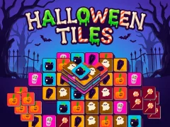Leikur Halloween Tiles á netinu