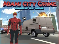 Leikur Miami City Crime Simulator Game á netinu