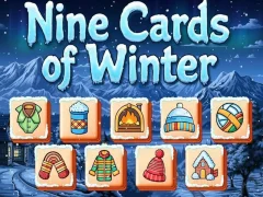 Leikur Nine Cards Of Winter á netinu
