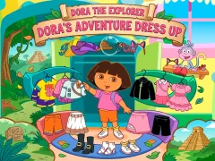 Leikur Dora The explorer Dora's Adventure Dress Up á netinu