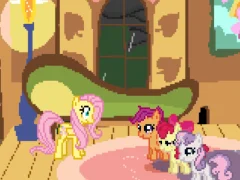 Leikur Fluttershy's Bunny Rescue á netinu