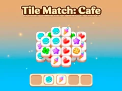 Leikur Tile Match: Cafe á netinu