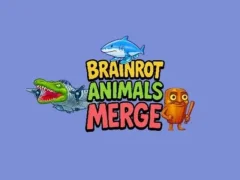 Leikur Brainrot Animals Merge á netinu