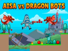 Leikur Aisa Vs Dragon Bots á netinu