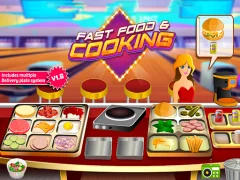 Leikur Fast Food & Cooking á netinu