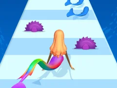 Leikur Mermaids Tail Rush á netinu